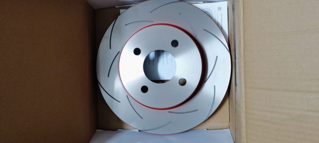 TRW XPS FRONT SLOTTED PERFORMANCE DISC ROTOR NISSAN ALMERA N17 1.5 SYLPHY G11 2.0