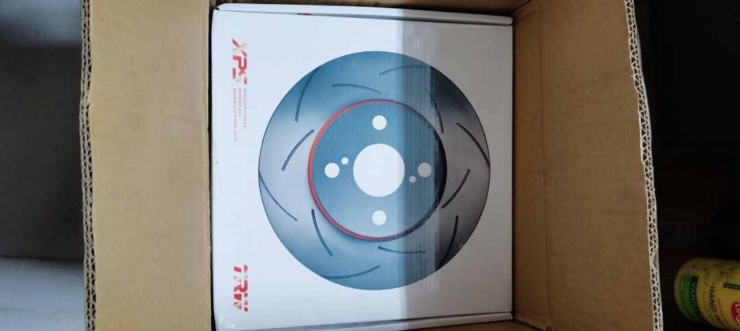 TRW XPS FRONT SLOTTED PERFORMANCE DISC ROTOR NISSAN ALMERA N17 1.5 SYLPHY G11 2.0