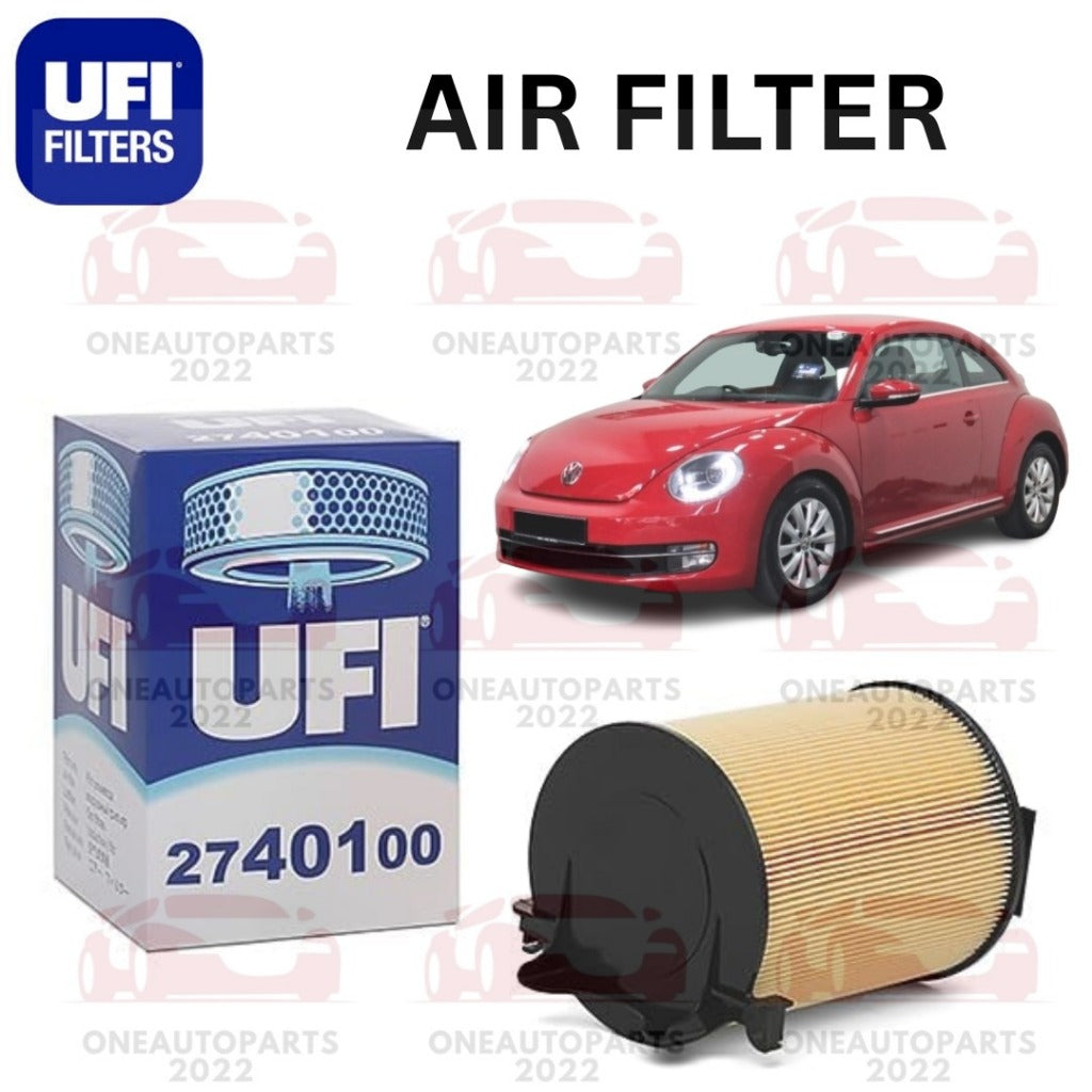 UFI ITALY ENGINE AIR FILTER VW BEETLE 1.2TSI