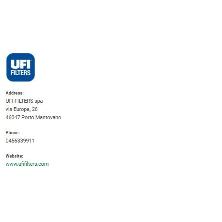 UFI FILTER ITALY ACTIVATED CARBON CABIN FILTER MERCEDES BENZ W203 CLK C209