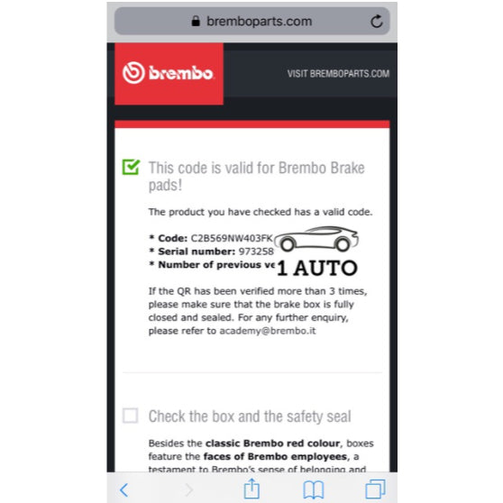 GENUINE BREMBO PREMIUM CERAMIC REAR BRAKE PAD NISSAN ELGRAND E51 MURANO Z50 PRESAGE U31 J31