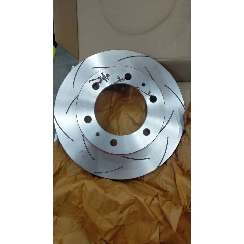 TRW XPS FRONT SLOTTED PERFORMANCE DISC ROTOR TOYOTA HILUX KUN25 2.5D (1 pair, sepasang)