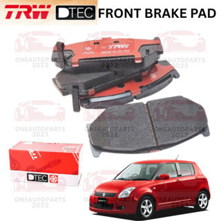 TRW DTEC PREMIUM FRONT BRAKE PAD SUZUKI SWIFT ZC21 1.5 SWIFT SPORT ZC31S