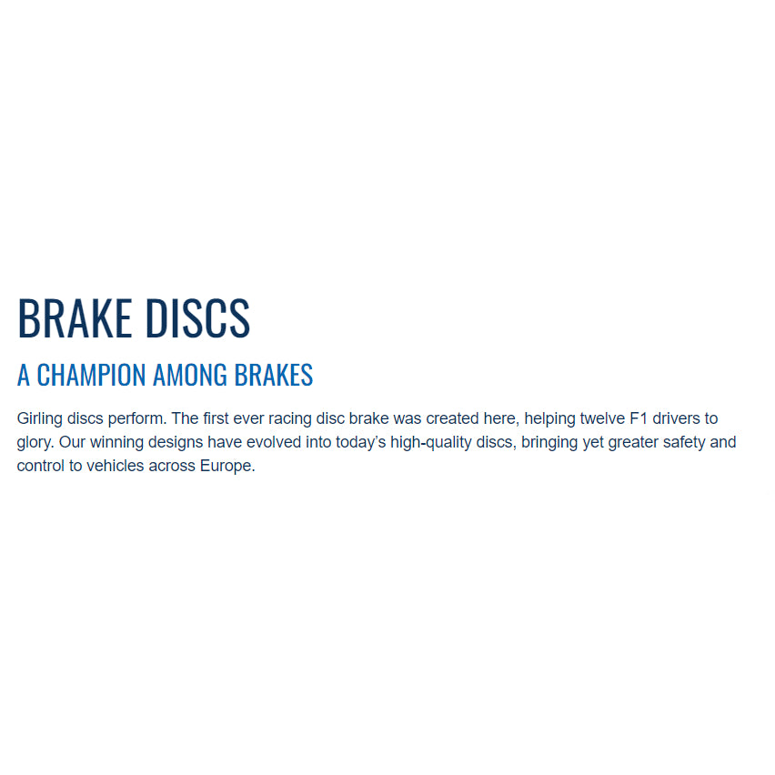 GIRLING FRONT DEPAN BRAKE DISC ROTOR MITSUBISHI TRITON KB4T 2.5 4WD PAJERO SPORT KG4W KH4W 2WD 4WD