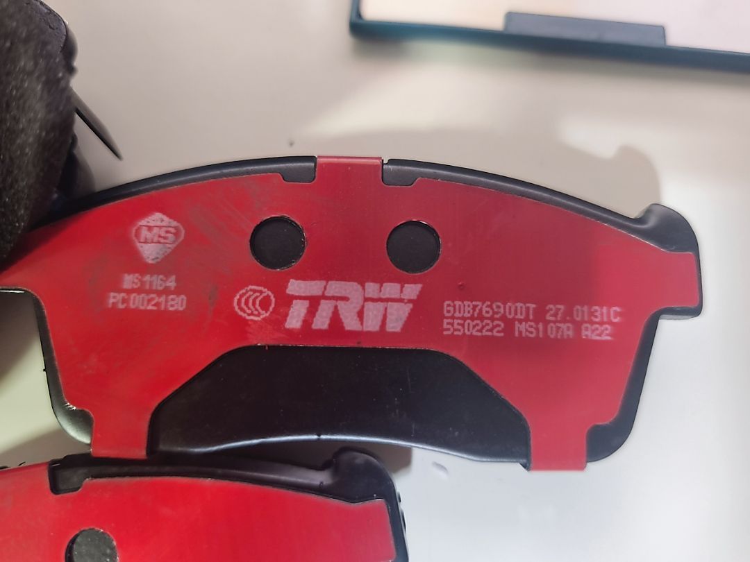 TRW DTEC PREMIUM FRONT BRAKE PAD PERODUA MYVI 1.0 1.3 (2005-2010)TOYOTA bB QCN21 1.5 SUZUKI ALTO 1.0