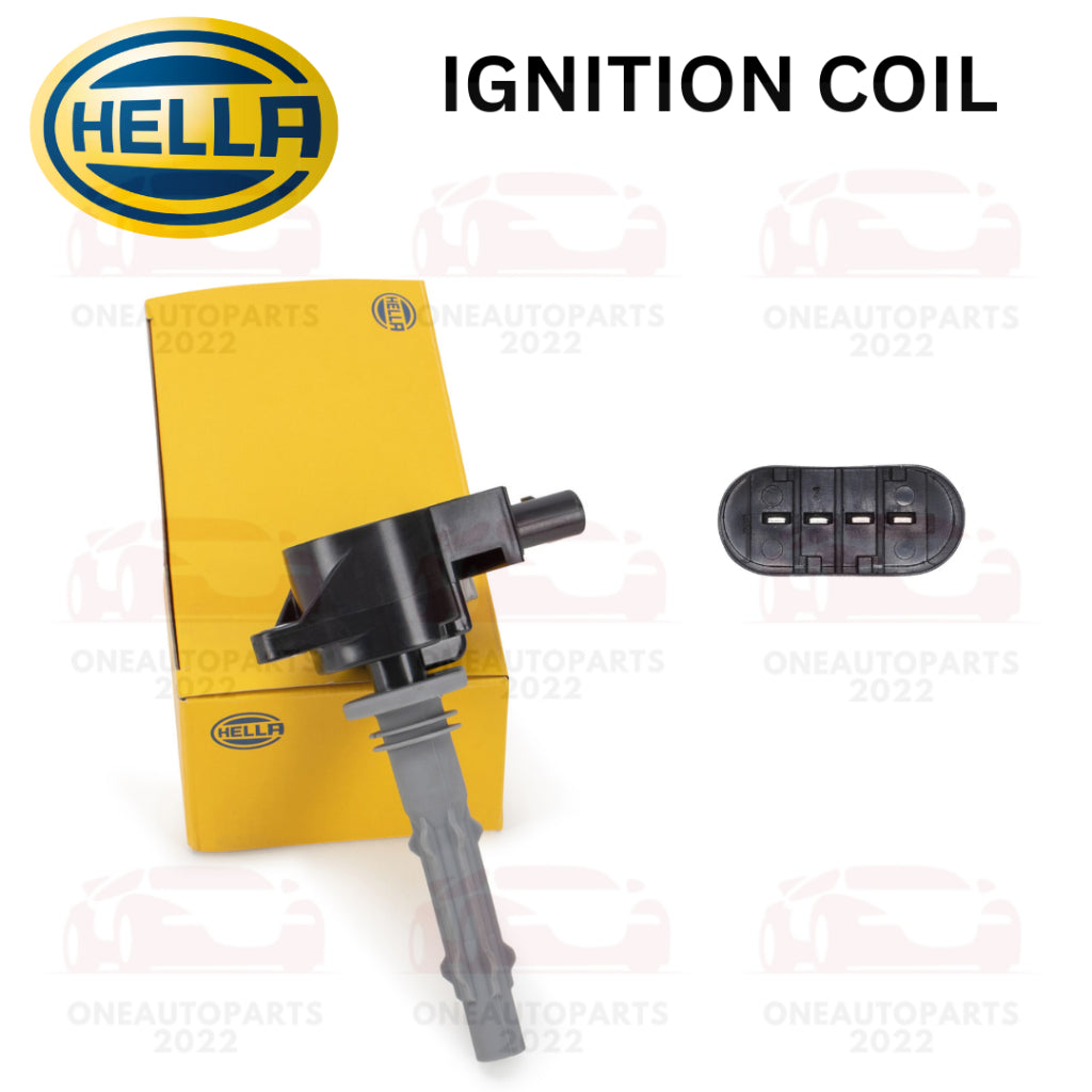 HELLA GERMANY IGNITION COIL MERCEDES BENZ M272 V6 ENGINE W211 W212 W221 W204 W203 C219 C207 W164 W639