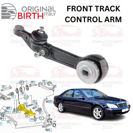 ORIGINAL BIRTH ITALY FRONT TRACK CONTROL ARM MERCEDES BENZ W220