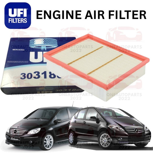 UFI ITALY ENGINE AIR FILTER MERCEDES BENZ W169 A170 W245 B170 B180 B200 B200 TURBO