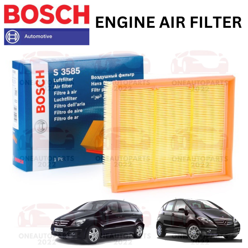 BOSCH ENGINE AIR FILTER MERECEDES BENZ W169 A170 W245 B170 B180