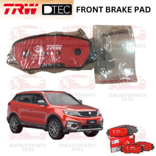 TRW DTEC PREMIUM FRONT BRAKE PAD PROTON X70 1.8 TGDI