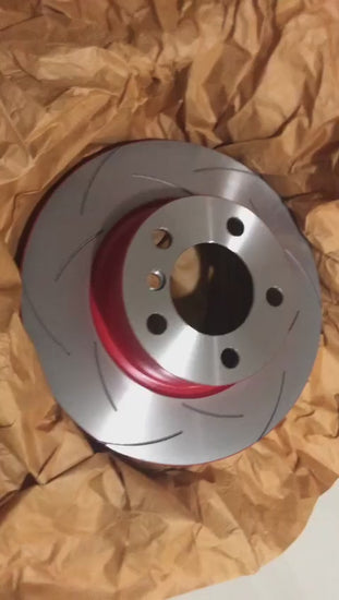 TRW XPS PERFORMANCE SLOTTED FRONT BRAKE DISC ROTOR BMW F20 118i 120i F30 316i 318i 320i F32 420i (300mm disc)