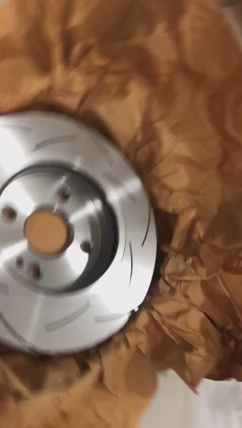 TRW XPS FRONT PERFORMANCE SLOTTED BRAKE DISC ROTOR MAZDA 2 DE 1.5 FORD FIESTA 1.4 1.6